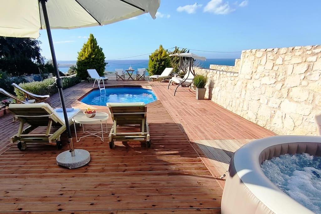 קרטרוס Pamela'S House "Private Pool And Spa" מראה חיצוני תמונה